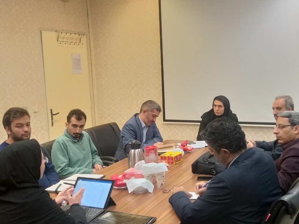 جلسه‌ اعضای هیات مدیره انجمن ملی هوش مصنوعی ایران و برگزار کنندگان کنگره هوش مصنوعی در سلامت