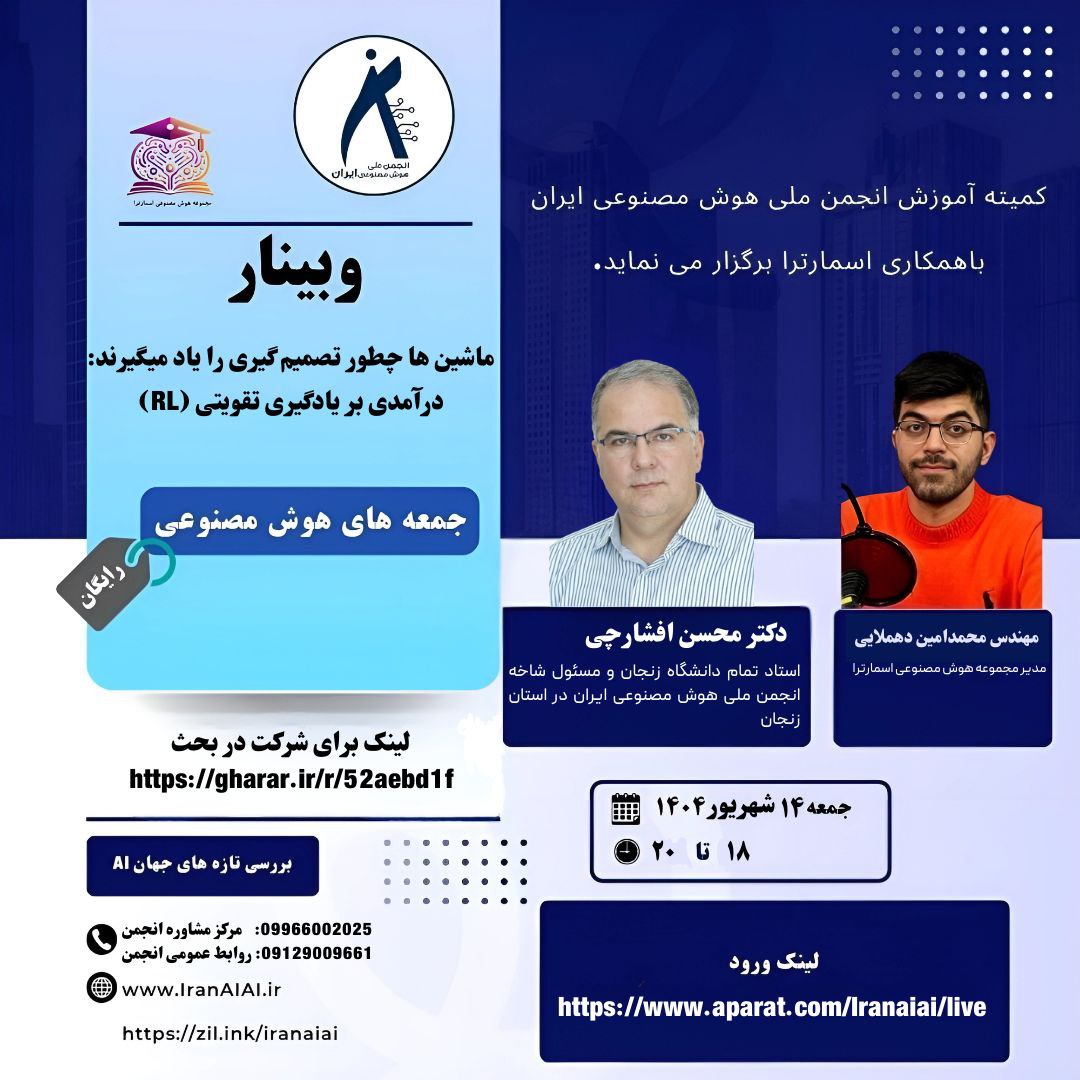 ماشین ها چطور تصمیم گیری را یاد میگیرند: درآمدی بر یادگیری تقویتی (RL)