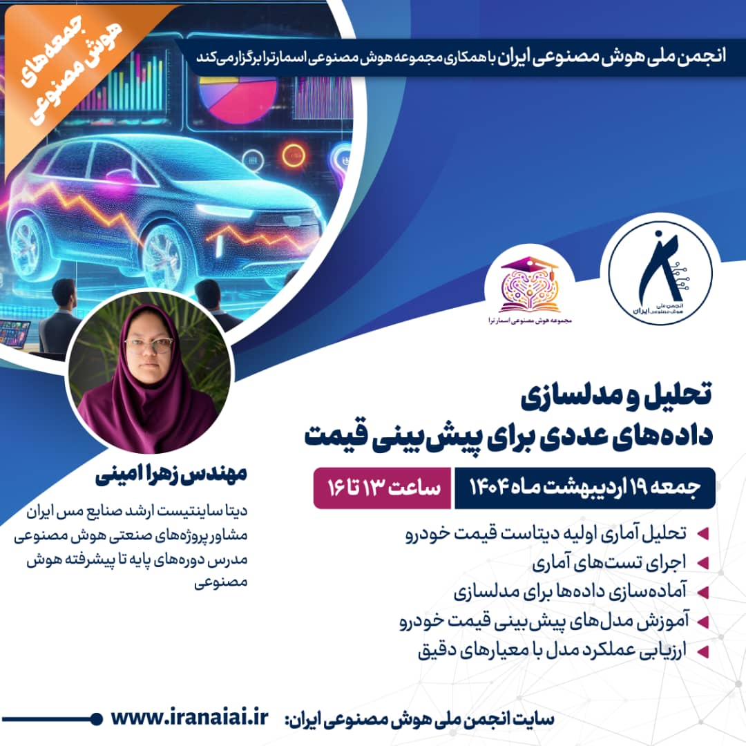 تحلیل و مدلسازی داده‌های عددی برای پیش‌بینی قیمت